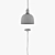 Modern Industrial Dunn Pendant Light 3D model small image 3