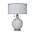 Luxe Linen Toby Floor Lamp 3D model small image 2