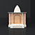 Sacred Indian Temple Miniature 3D model small image 1