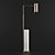 Modern Minimalist Alma Floor Lamp 3D model small image 3