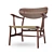 Title: Carl Hansen CH22 Chair: Legendary Danish Design 3D model small image 1