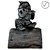 Whimsical Flute-Playing Dwarf 3D model small image 1