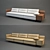 Elegant Grantorino 3-Seater Sofa 3D model small image 1