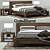 Coastal Dreams Bed Collection 3D model small image 1