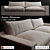 Estetica Comfort Sofa 3D model small image 1