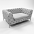 Title: Elegant Belle Epoque Chesterfield 3D model small image 2