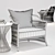 Elegant Solstice Table by Visionnaire 3D model small image 2