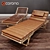 Luxury Hermes Lounge Chair Pippa by Rdai 3D model small image 1