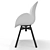Modern Rezeda Armchair 3D model small image 2