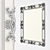 Elegant Gold Mirror 3D model small image 3