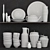 Modern Kitchen Set: Stylish & Functional 3D model small image 3
