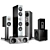 KEF Reference Series: Ultimate Sound Experience 3D model small image 1