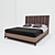 Frato Nantes Bed: Sleek and Sophisticated 3D model small image 1