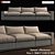 Estetica Miami Sofa 3D model small image 1