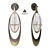 Elegant Kronos Sconce: Small 3D model small image 1