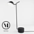 Elevate Floor Lamp: 2 Sizes, 2 Materials 3D model small image 1