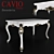 Elegant Benedetta Table: Add Style 3D model small image 1