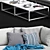 Luxurious Varaschin ALGARVE Sofa: Perfect Relaxation 3D model small image 2