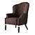 Title: Ipe Cavalli Visionnaire Beige Alice Chair 3D model small image 1