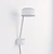 Sleek Muuto LEAN Fixtures 3D model small image 3