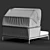 Cozy Varaschin ALGARVE Igloo Sofa 3D model small image 3