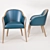 Wave Montbel Chair: Modern, Realistic 3D Model 3D model small image 1
