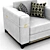 Avantgarde Armchair by Bruno Zampa 3D model small image 3