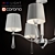 Elegant Prato Chandelier with Crystals 3D model small image 3