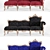 Elegant Modenese Banquette 3D model small image 2