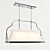 Elegant Metal Pendant Lights 3D model small image 3