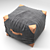  Cozy Velvet Pouf
 Chic Knit Pouf
 Moroccan-inspired Pouf
 Versatile Floor Cushion
 Stylish 3D model small image 1