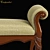 Carpenter Bed Bench: Modern and Stylish 3D model small image 2