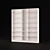 Billy 200x28x237 cm Storage 3D model small image 1