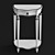 Elegant Butler ASHBY: SKU 2101236 3D model small image 3
