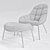 WON Mango Chair: Stylish and Comfortable 3D model small image 3