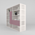 Mesh Collection: Stylish Shelf 3D model small image 2