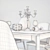 SMA Dining Table and Chair Set 3D model small image 3