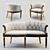 CIS Salotti Casanova Baroque Collection 3D model small image 1