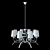 Classic Elegance: Aurora Sail Chandelier 3D model small image 2