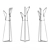 Flamingo Coat Rack: Elegant and Stylish 3D model small image 3