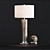 Elegant Sonia Marble Side Table 3D model small image 2
