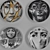Fornasetti Inspired Decorative Plate 3D model small image 3