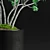 Case Study Planter - Jade Plant 3D model small image 2