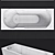 Relisan Eco Plus Bath: Luxurious and Spacious 3D model small image 2