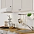 Modular Kitchen Set | IKEA KNOXHULT 3D model small image 2