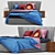 Dallagnese Celine: Sleek and Contemporary Bed 3D model small image 3