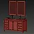 Chicago 60'' Double Vanity - Stunning, Spacious Bathroom Upgrade 3D model small image 2