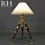 Royal Marine Tripod Table Lamp 3D model small image 1