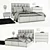 BoConcept Mezzo Bed Set 3D model small image 2