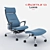 Okamura Luxos: Premium Executive Chair 3D model small image 1